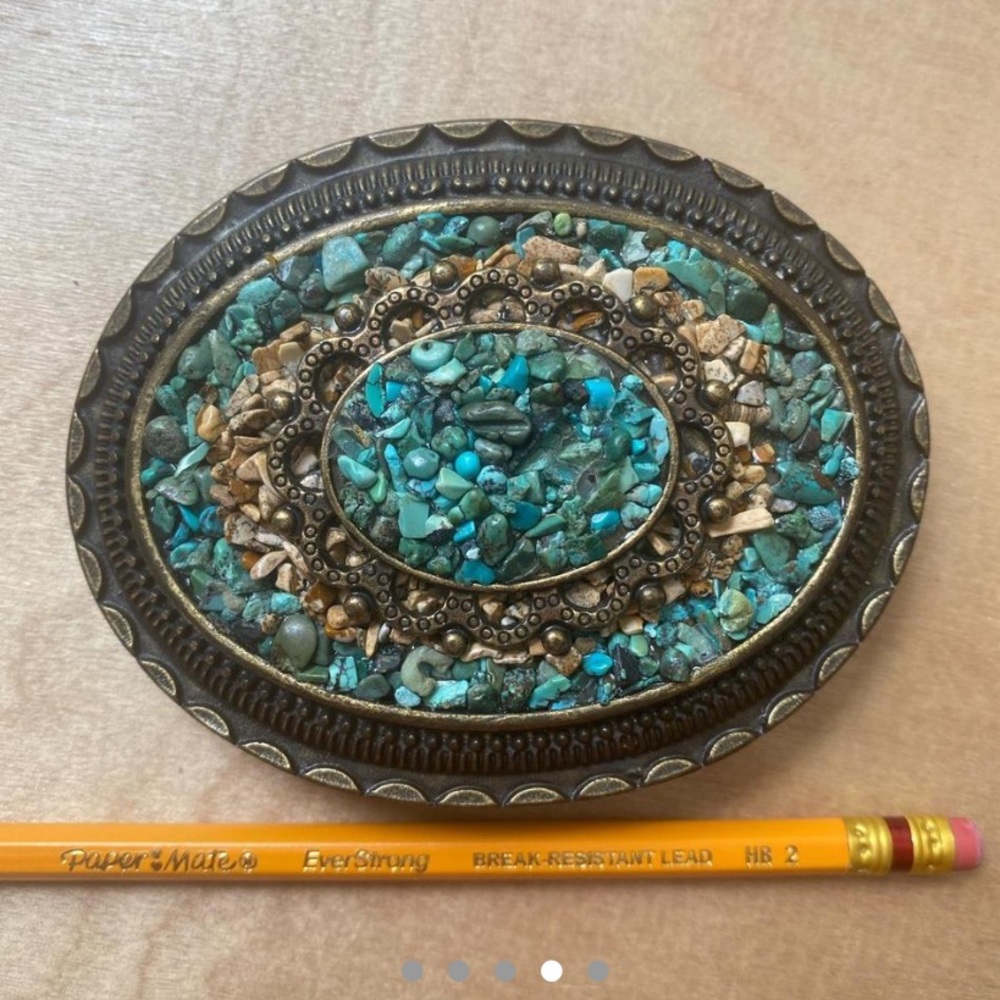Southwest stones buckle